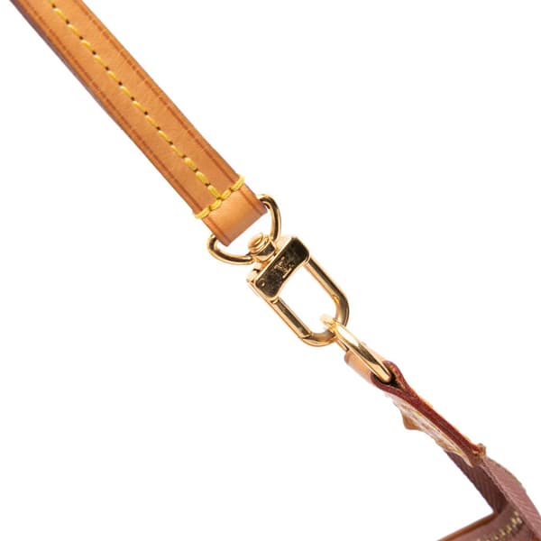 Pre-owned Louis Vuitton Monogram Vernis Pochette Accessoires Brown