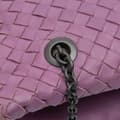 Pikkukuva 7 / 8: Pre-owned Bottega Veneta Nappa Intrecciato Duo Shoulder Bag Purple
