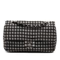 Pikkukuva 1 / 10: Pre-owned Chanel Medium Classic Ribbon Tweed Double Flap White
