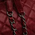 Pikkukuva 7 / 10: Pre-owned Chanel Medium Quilted Iridescent Caviar Easy Flap Red