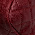 Pikkukuva 9 / 10: Pre-owned Chanel Medium Quilted Iridescent Caviar Easy Flap Red