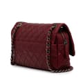 Pikkukuva 2 / 10: Pre-owned Chanel Medium Quilted Iridescent Caviar Easy Flap Red