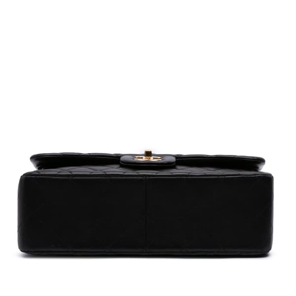 Pre-owned Chanel Jumbo Classic Lambskin Double Flap Black