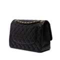 Miniatyrbild 2 av 10: Pre-owned Chanel Jumbo Classic Lambskin Double Flap Black