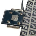 Miniatyrbillede 7 af 9: Pre-owned Fendi Zucchino Canvas Mamma Forever Gray