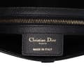 Pikkukuva 5 / 10: Pre-owned Dior Grained Calfskin Saddle Bag Black