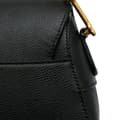 Pikkukuva 9 / 10: Pre-owned Dior Grained Calfskin Saddle Bag Black