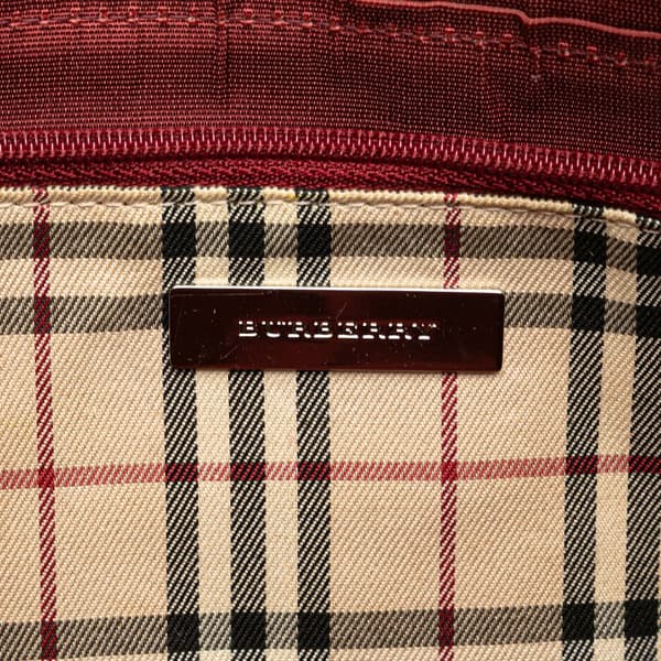 Pre-owned Burberry Leather Shoulder Bag Brown