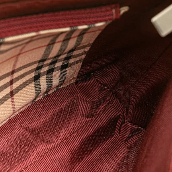 Pre-owned Burberry Leather Shoulder Bag Brown