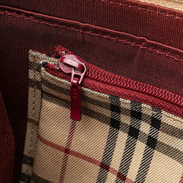 Pre-owned Burberry Leather Shoulder Bag Brown