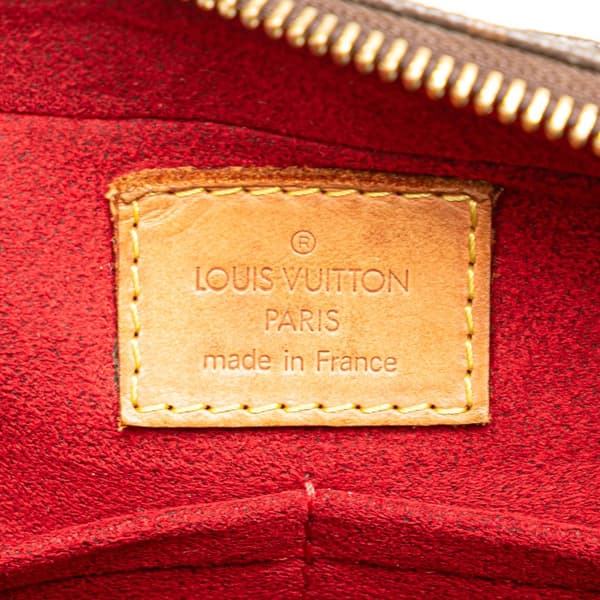 Pre-owned Louis Vuitton Monogram Viva Cite MM Brown