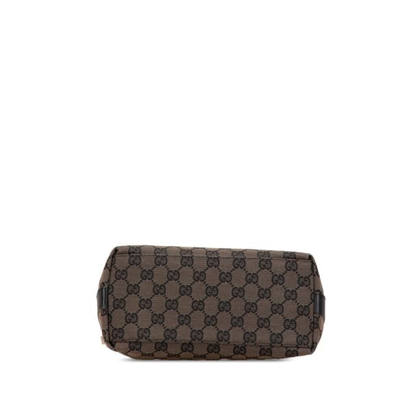 Pre-owned Gucci GG Canvas Shoulder Bag Brown