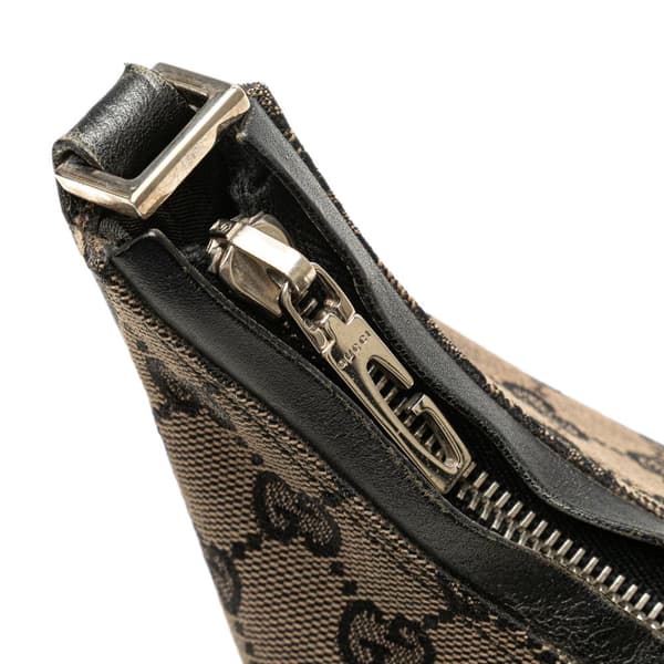 Pre-owned Gucci GG Canvas Shoulder Bag Brown