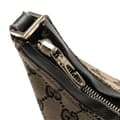 Miniatyrbild 7 av 10: Pre-owned Gucci GG Canvas Shoulder Bag Brown