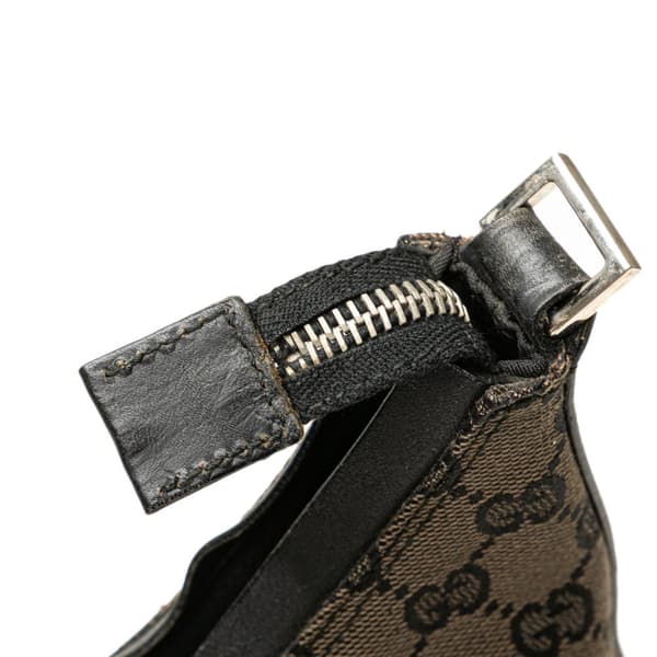 Pre-owned Gucci GG Canvas Shoulder Bag Brown