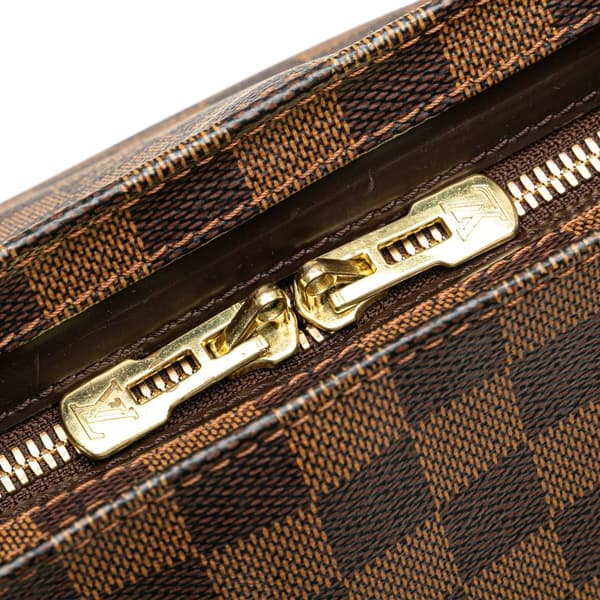 Pre-owned Louis Vuitton Damier Ebene Chelsea Brown