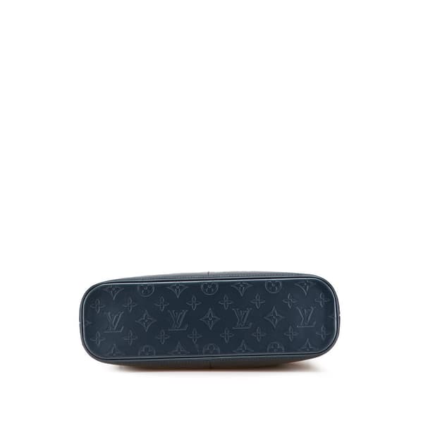 Pre-owned Louis Vuitton Monogram Mat Sutter Blue