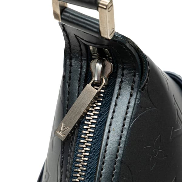 Pre-owned Louis Vuitton Monogram Mat Sutter Blue