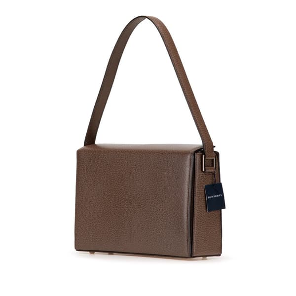 Pre-owned Burberry Leather Shoulder Bag Brown