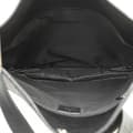 Miniatyrbild 4 av 10: Pre-owned Gucci GG Canvas and Leather Shoulder Bag Black