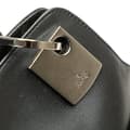 Miniatyrbild 8 av 10: Pre-owned Gucci GG Canvas and Leather Shoulder Bag Black
