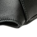 Miniatyrbild 10 av 10: Pre-owned Gucci GG Canvas and Leather Shoulder Bag Black