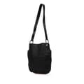 Miniatyrbild 2 av 10: Pre-owned Gucci GG Canvas and Leather Shoulder Bag Black