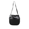 Miniatyrbild 1 av 10: Pre-owned Gucci GG Canvas and Leather Shoulder Bag Black