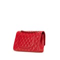 Miniatyrbillede 2 af 10: Pre-owned Chanel Medium Classic Caviar Double Flap Red