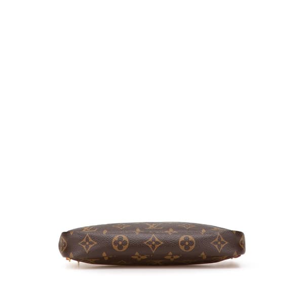 Pre-owned Louis Vuitton Monogram Pochette Accessoires Brown