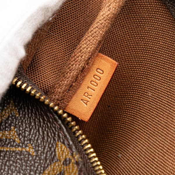Pre-owned Louis Vuitton Monogram Pochette Accessoires Brown