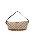 Miniatyrbillede 1 af 10: Pre-owned Gucci GG Canvas Boat Brown