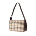 Miniatyrbild 2 av 10: Pre-owned Burberry House Check Canvas Shoulder Bag Brown