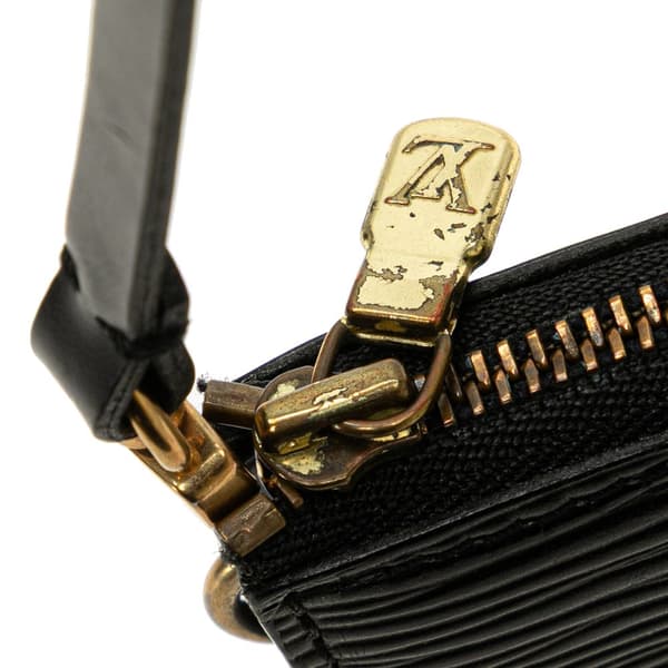 Pre-owned Louis Vuitton Epi Pochette Accessoires Black