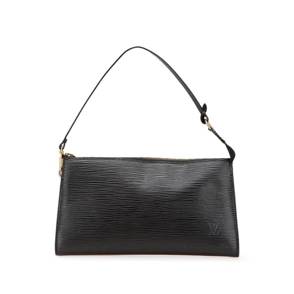 Pre-owned Louis Vuitton Epi Pochette Accessoires Black