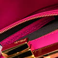 Pikkukuva 5 / 10: Pre-owned Fendi Small Embossed Suede Peekaboo Click Clutch on Chain Pink