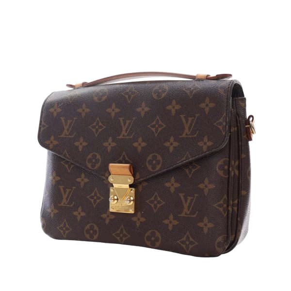 Pre-owned Louis Vuitton Louis Vuitton Monogram Canvas Pochette Metis