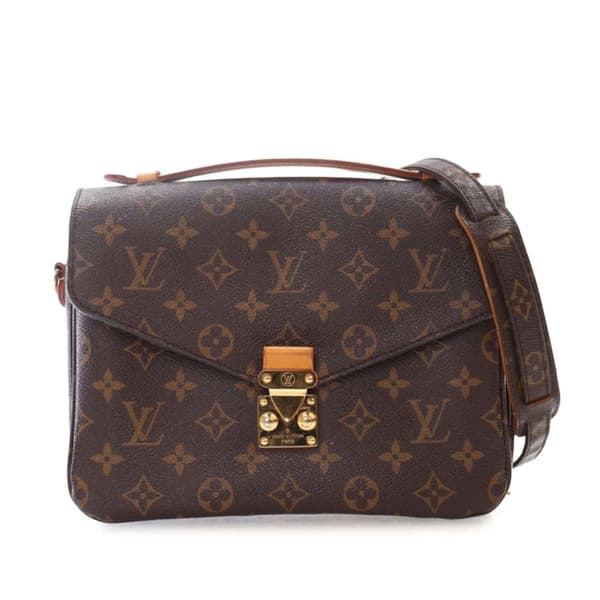 Pre-owned Louis Vuitton Louis Vuitton Monogram Canvas Pochette Metis