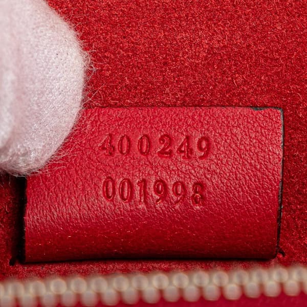 Pre-owned Gucci Small GG Supreme Dionysus Shoulder Bag Brown