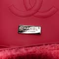 Pikkukuva 6 / 10: Pre-owned Chanel Medium Classic Tweed Beaded Flower Double Flap Pink