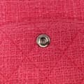 Pikkukuva 10 / 10: Pre-owned Chanel Medium Classic Tweed Beaded Flower Double Flap Pink