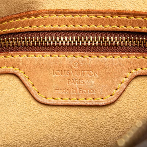 Pre-owned Louis Vuitton Monogram Looping GM Brown