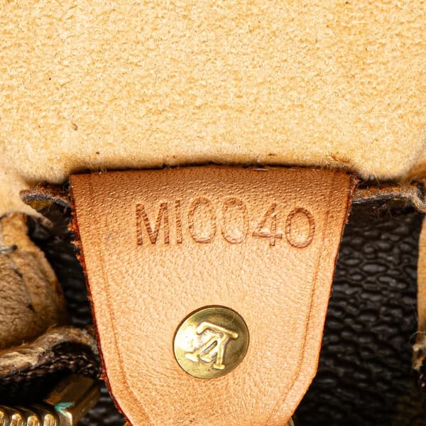 Pre-owned Louis Vuitton Monogram Looping GM Brown