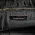 Miniatyrbild 5 av 10: Pre-owned Burberry Tonal Check Canvas Shoulder Bag Gray