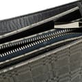 Miniatyrbild 9 av 10: Pre-owned Burberry Tonal Check Canvas Shoulder Bag Gray