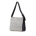 Miniatyrbild 2 av 10: Pre-owned Burberry Tonal Check Canvas Shoulder Bag Gray