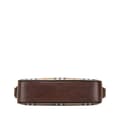 Miniatyrbild 3 av 9: Pre-owned Burberry Haymarket Check Canvas Shoulder Bag Brown