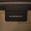 Miniatyrbild 5 av 10: Pre-owned Burberry Nova Check Trimmed Canvas Shoulder Bag Gray