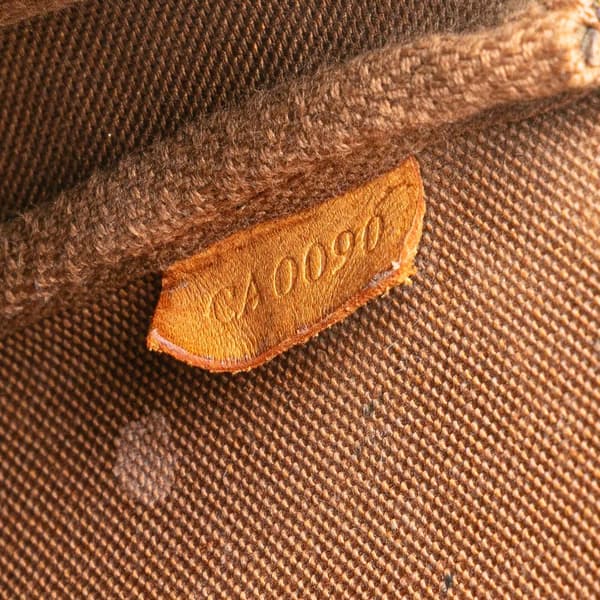 Pre-owned Louis Vuitton Monogram Pochette Accessoires Brown