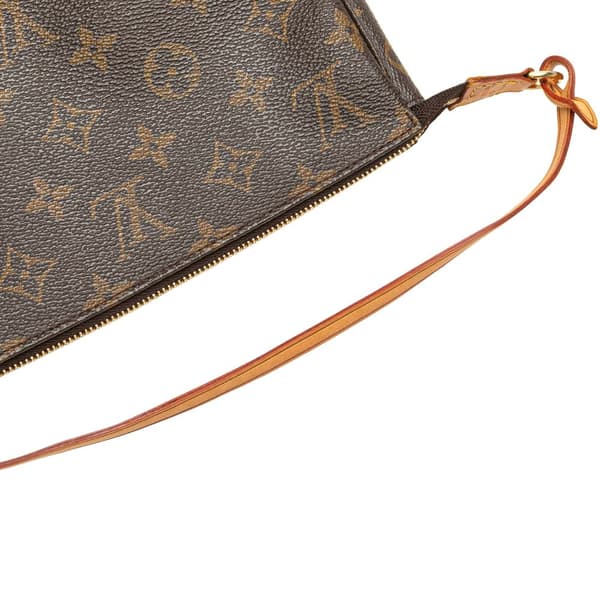 Pre-owned Louis Vuitton Monogram Pochette Accessoires Brown